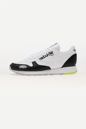 Reebok Tenisky Classic Leather Core Black/ Ftw White/ Acid Yellow EUR 36