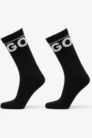 HUGO BOSS Ponožky Qs Rib Iconic Socks Cc 2-Pack 43-46
