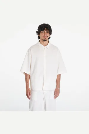 Urban classics Košile Boxy Cotton Linen Shirt L