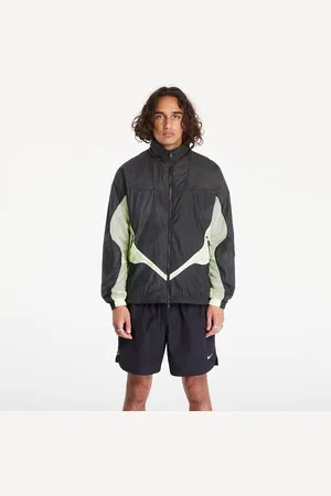 Jordan Větrovka M J 23 Engineered Track Jacket Black/ Light Green M
