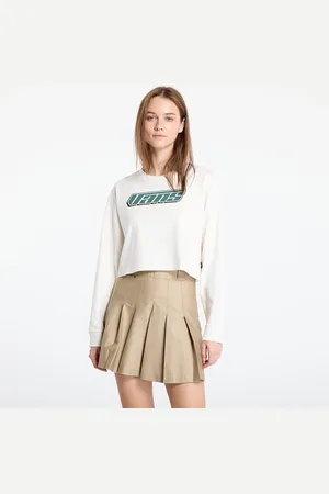 Vans Tričko Retro V Long Sleeve Relax Crop L