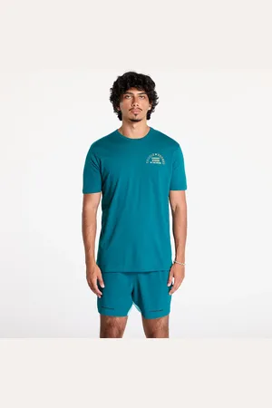 Under Armour Tričko Project Rock H&H Graphic Short Sleeve T-Shirt Hydro Teal/ Radial Turquoise/ High-Vis Yellow S