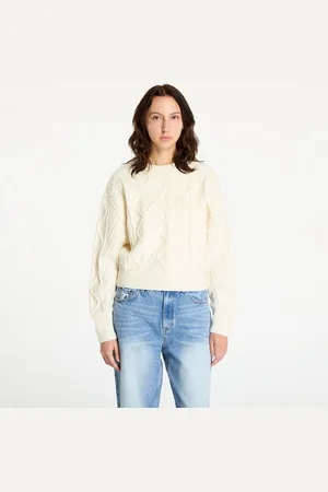 Wrangler Svetr Cable Knit Sweater L