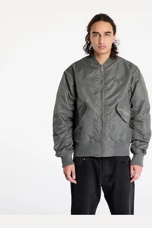 Karl Kani Bunda Small Signature Distressed Bomber Jacket S