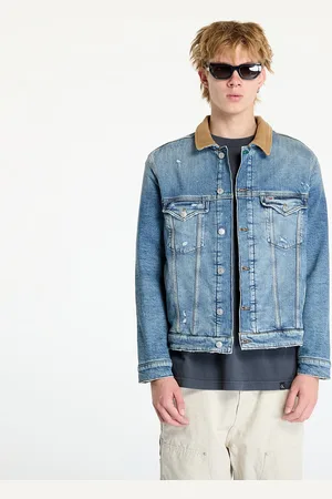 Tommy Hilfiger Bunda Tommy Jeans Ryan Teddy Regular Trucker Jacket L