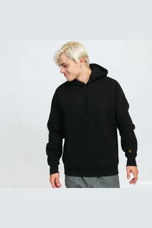 Carhartt Mikina Hooded Chase Sweat Black/ Gold XS