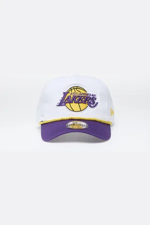 New Era Kšiltovka Los Angeles Lakers NBA Golfer Snapback Cap White/ True Purple M-L