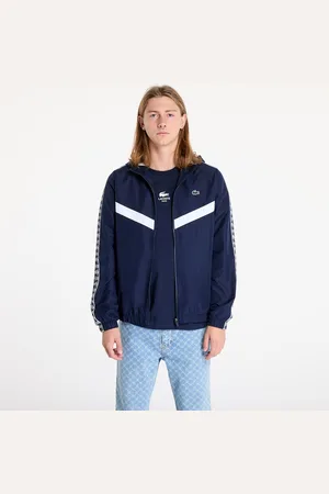 Lacoste Bunda Tennis Monogram Track Jacket Navy Blue/ White M