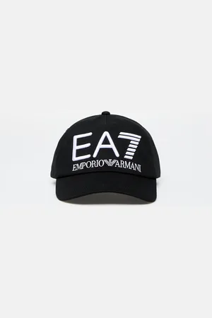 EA7 Kšiltovka Baseball Hat Black/ White M