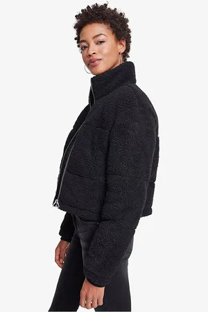 Urban classics Bunda Ladies Boxy Sherpa Puffer Jacket L