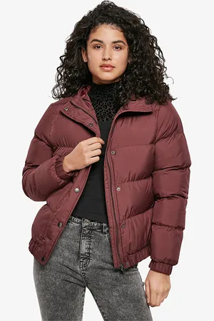 Urban classics Bunda Ladies Hooded Puffer Jacket XS