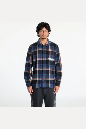 Rip N Dip Košile Robo Button Up Flannel Shirt S