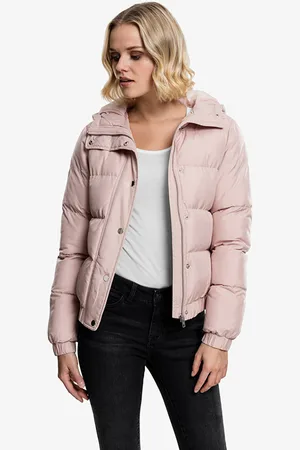 Urban classics Bunda Ladies Hooded Puffer Jacket L