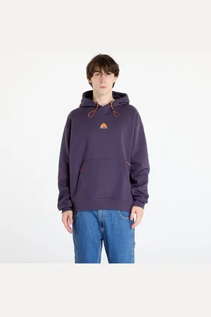 Nike Mikina ACG Therma-FIT Fleece Pullover Hoodie Dark Raisin/ Summit White XS