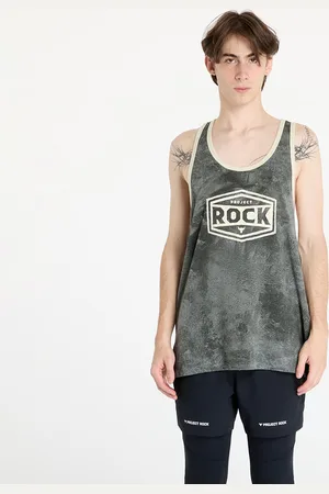 Under Armour Tílko Project Rock Racer Tank Tools Top Clay Green/ Silt S