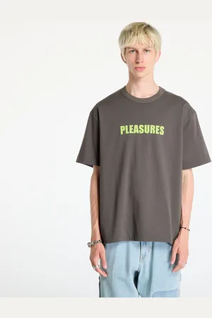 Pleasures Tričko Legal Reversible Heavyweight T-Shirt Charcoal/ Purple M