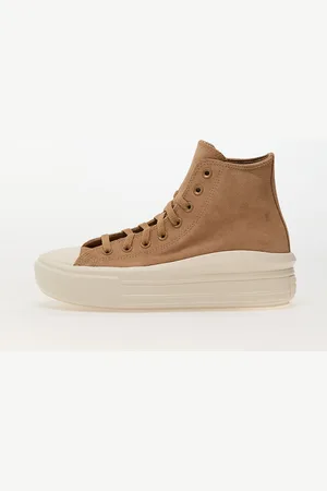 Converse Tenisky Chuck Taylor All Star Move Platform Colorful Suede Coffee Rum/ Egret/ Black EUR 36