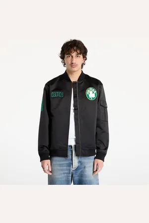 Mitchell & Ness Bunda NBA Team Leader Satin Vintage Logo Celtics Bomber L