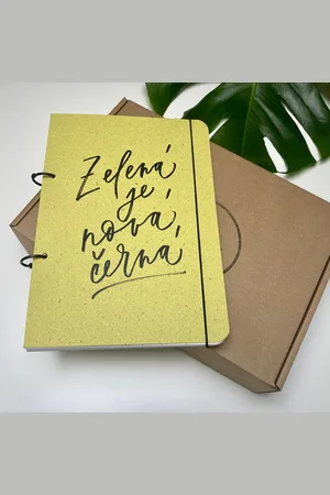 Be Nice EKO blok Zelená je nová černá Universal