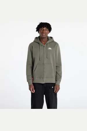 Alpha Industries Mikina Alpha Industries Basic Zip Hoody SL L