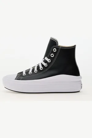 Converse Tenisky Chuck Taylor All Star Move Platform Leather Black/ White/ White EUR 35