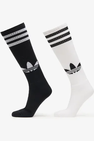 adidas Ponožky adidas Knee Sock 2-Pack White/ Black L