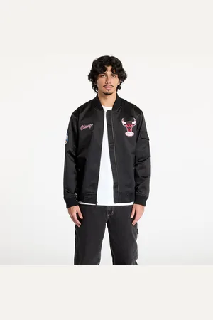 Mitchell & Ness Bunda NBA Team Leader Satin Vintage Logo Bulls Bomber M