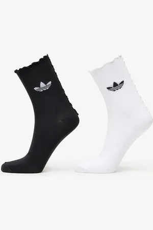 adidas Ponožky adidas Ruffle Socks 2-Pack White/ Black S