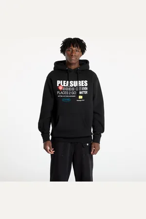 Pleasures Mikina Grass Fed Hoodie L