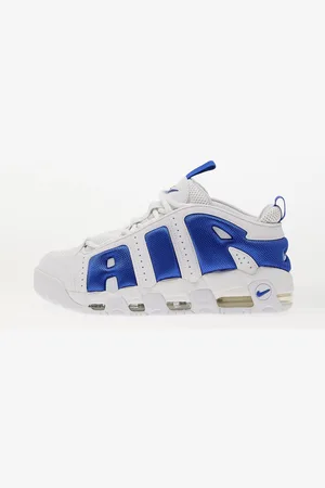 Nike Tenisky Air More Uptempo Low White/ Hyper Royal-Psychic Blue EUR 38.5