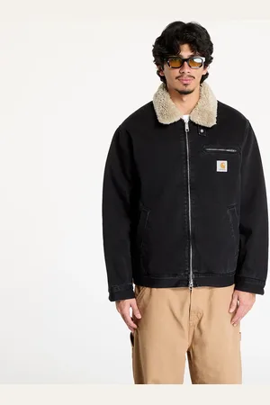 Carhartt Bunda Herald Jacket UNISEX Black/ Wall Stone Washed L