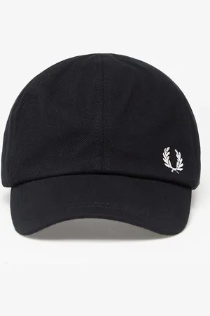 Fred Perry Kšiltovka Pique Classic Cap Black/ Snow White Universal
