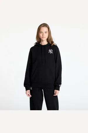 New Era Mikina MLB Le Hoodie New York Yankees Black/ White L
