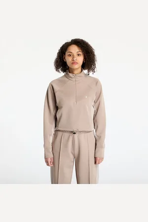 Converse Mikina Cropped Fleece Turtleneck Vintage Cargo Sweatshirt L