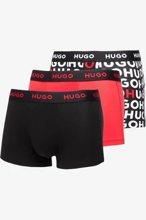HUGO BOSS Boxerky Cotton Stretch Trunk 3-Pack S