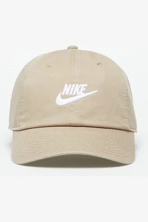 Nike Kšiltovka Club Unstructured Futura Wash Cap Khaki/ White S/M