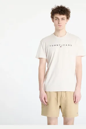 Tommy Hilfiger Tričko Tommy Jeans Regular Linear Logo Tee L