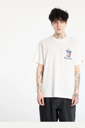 Tommy Hilfiger Tričko Tommy Jeans Relaxed Novelty 2 Tee L