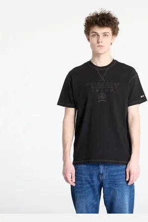 Tommy Hilfiger Tričko Tommy Jeans Relaxed Tonal Crest Tee L