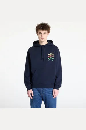 Tommy Hilfiger Mikina Tommy Jeans Relaxed 3 Color Sign Hoodie L