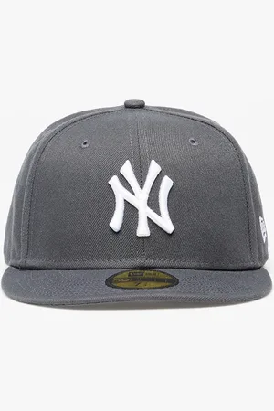 New Era Kšiltovka MLB Basic NY Cap C/O Dark Grey/ White 7 3/8