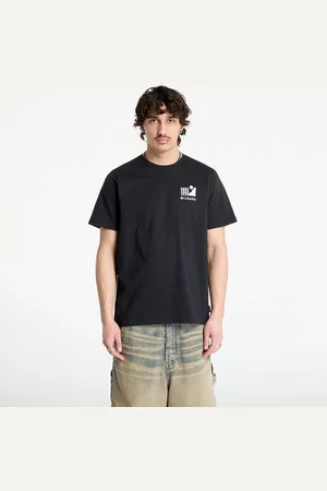 Columbia Tričko Explorers Canyon™ Back SS Tee Black/ Explore Outdoors M