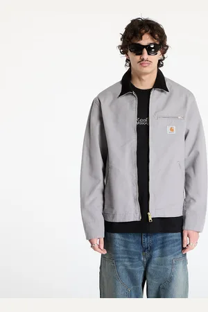 Carhartt Bunda Detroit Jacket UNISEX Yosemite/ Black Rinsed XS