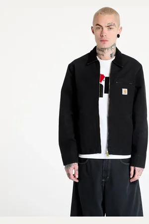 Carhartt Bunda Detroit Jacket UNISEX Black/ Black Stone Canvas XS