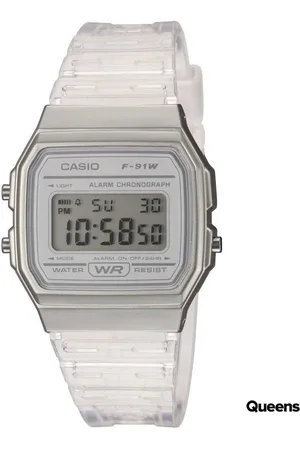 Casio Hodinky F 91WS-7EF White/ Transparent Universal