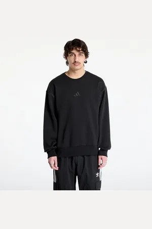 adidas Mikina adidas All Szn Graphic Crew Sweatshirt Black/ Black/ Black S