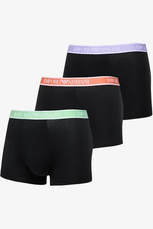 EA7 Boxerky 3-Pack Trunk Black/ Black/ Black M