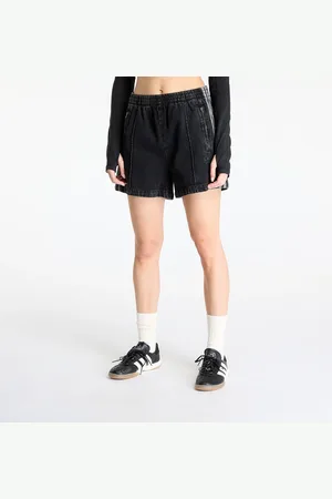 adidas Šortky adidas Firebird Adicolor Denim Short Black/ True Black Denim L