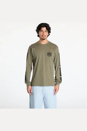 Horsefeathers Tričko Tall Typo Long Sleeve T-Shirt M