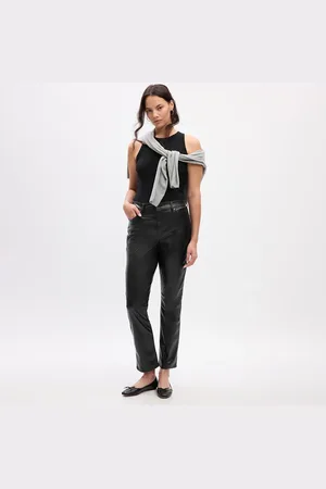 GAP Džíny Vintage Slim Faux Leather Pants W25